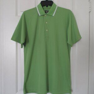 Page & Tuttle Mens S/S Lime Green Golf Polo Shirt NWOT - Size Small